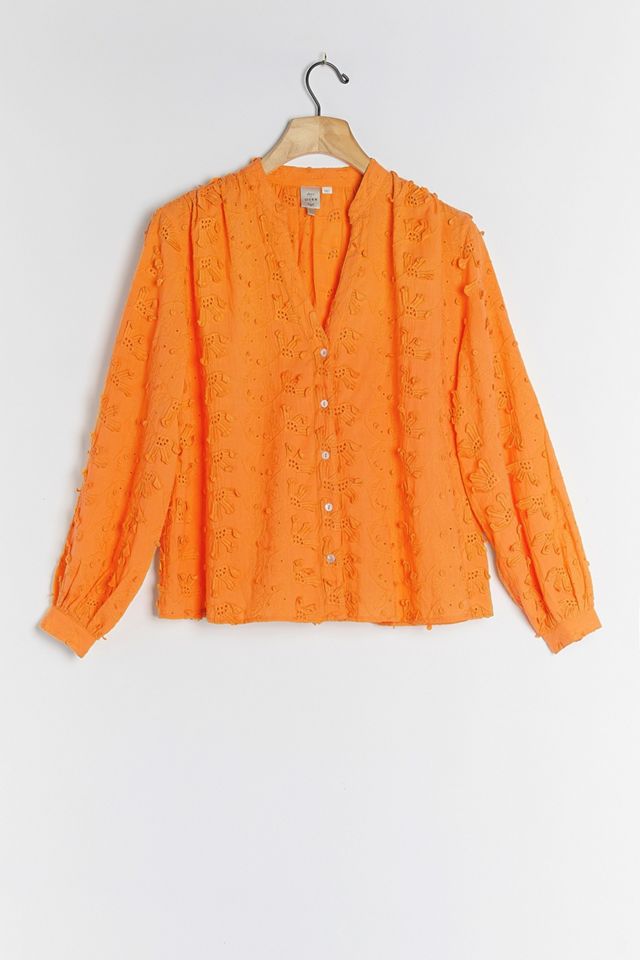 Kathryn Textured Blouse #4